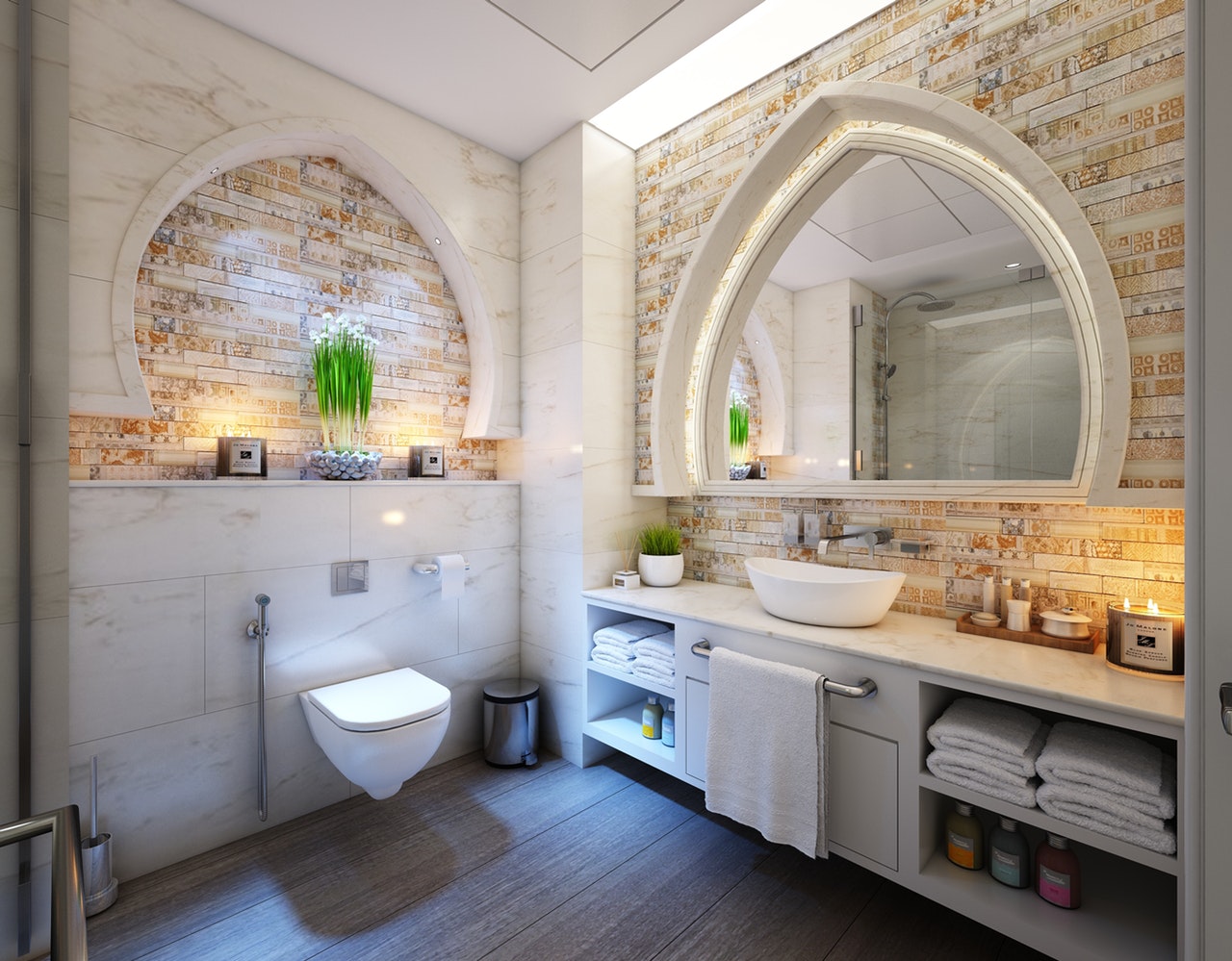 Pavimento in legno per il bagno - Arredo Parquet